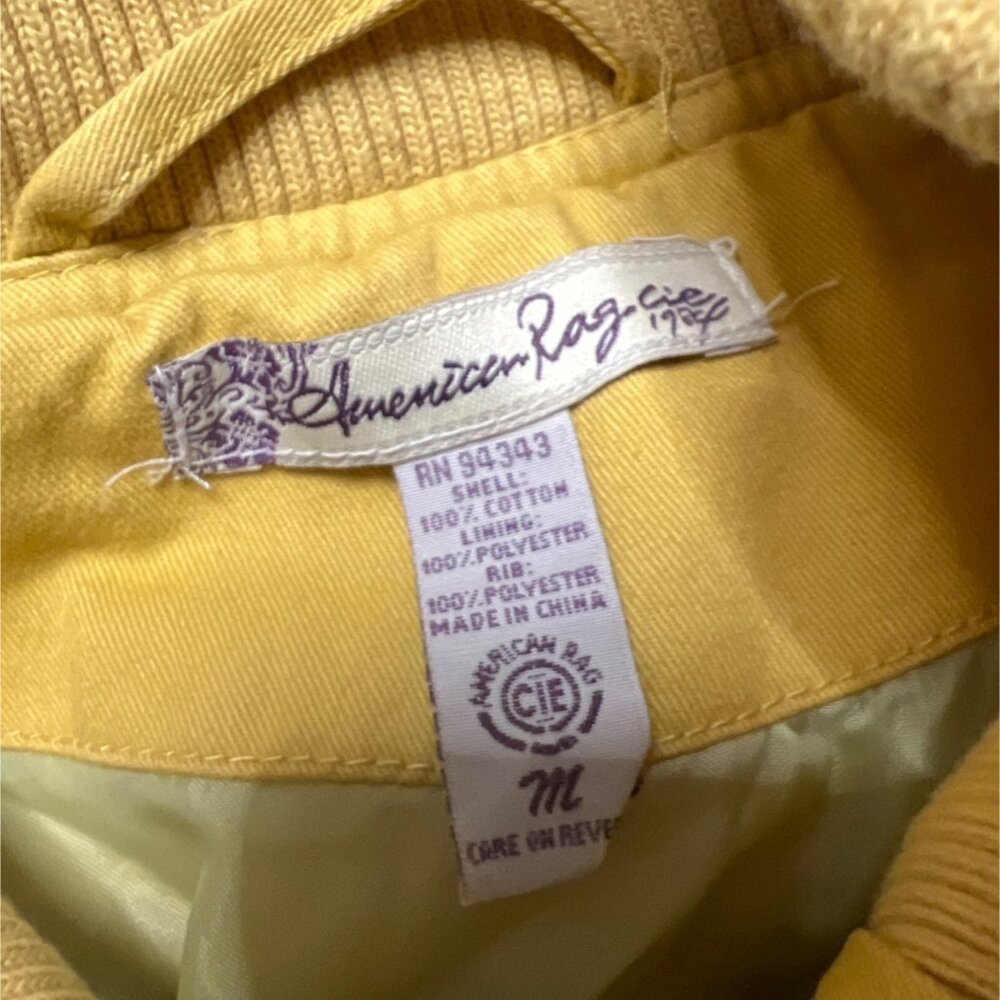 Yellow Jean Jacket - Picture 4 of 7